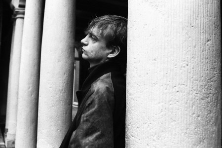 Mark E. Smith of The Fall. (Photo by Lex van Rossen/MAI/Redferns)