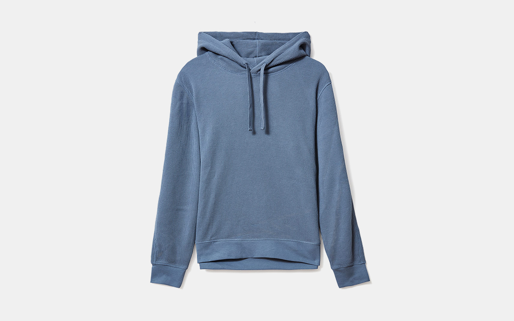 Everlane Waffle-Knit Hoodie