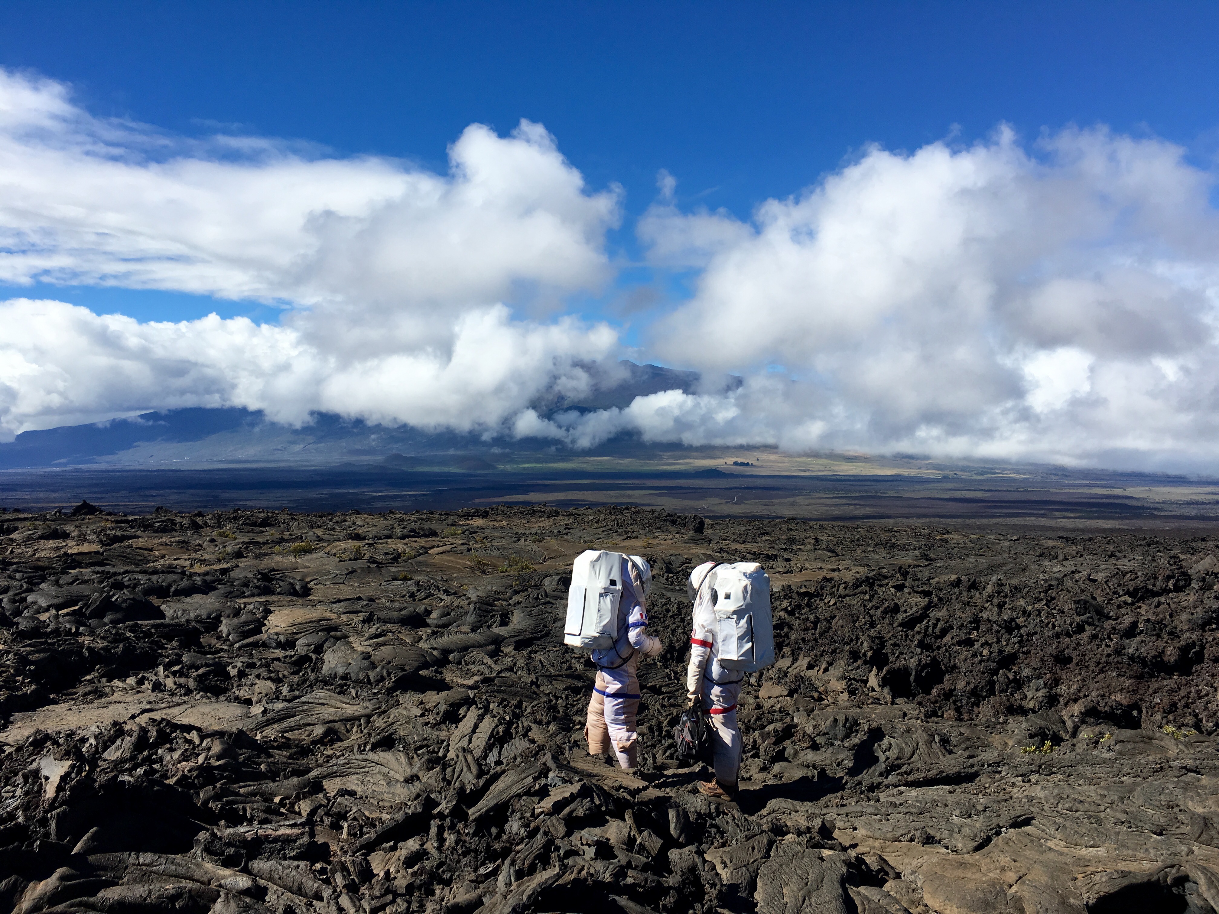 HISEAS Habitat, HAWAII - The Hawaii Space Exploration Analogue and Simulation (HISEAs) research project sits on the slopes of Mauna Loa, a volcano in Hawaii. The NASA funded Mars analogue study researches how people can live and work in isolation for long periods of time. Crew members must live as they would on Mars and can't go outside without wearing protective suits.
 (photo credit: National Geographic)