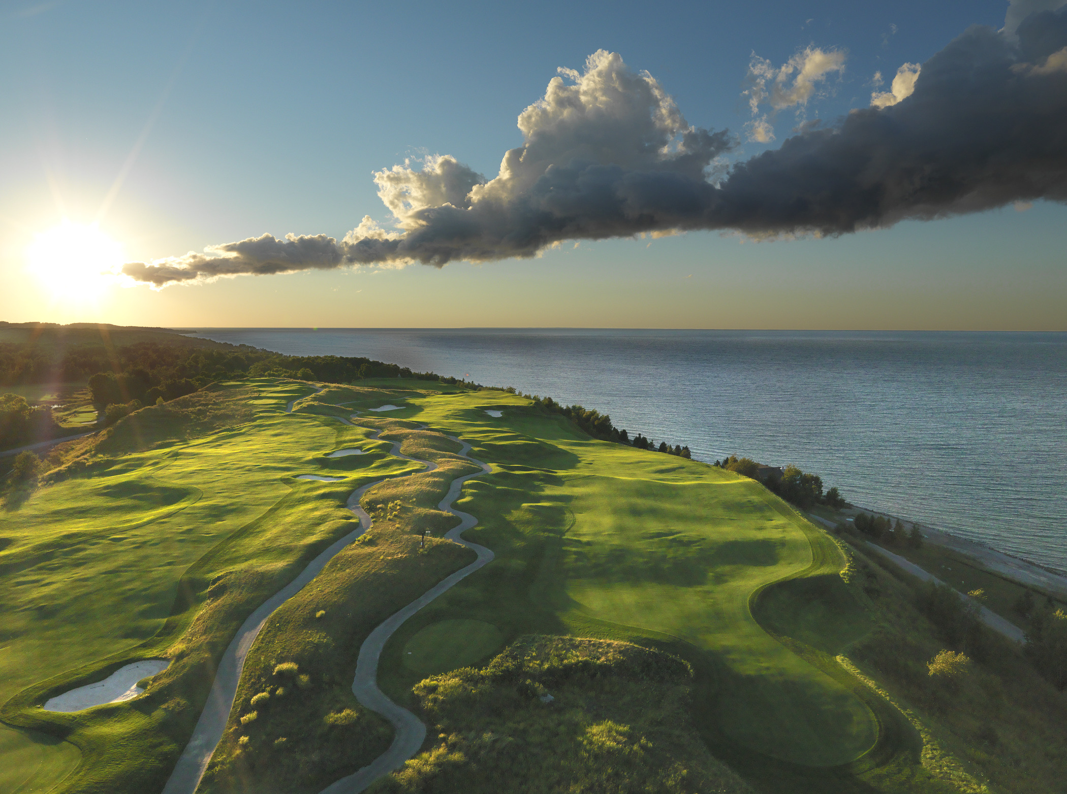 7th Hole at Bay Harbor Golf Club in Bay Harbor, Michigan (Bay Harbor Golf Club)