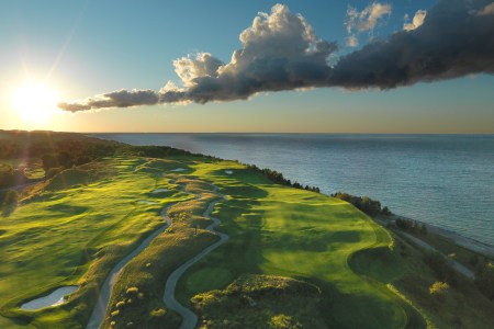 7th Hole at Bay Harbor Golf Club in Bay Harbor, Michigan (Bay Harbor Golf Club)