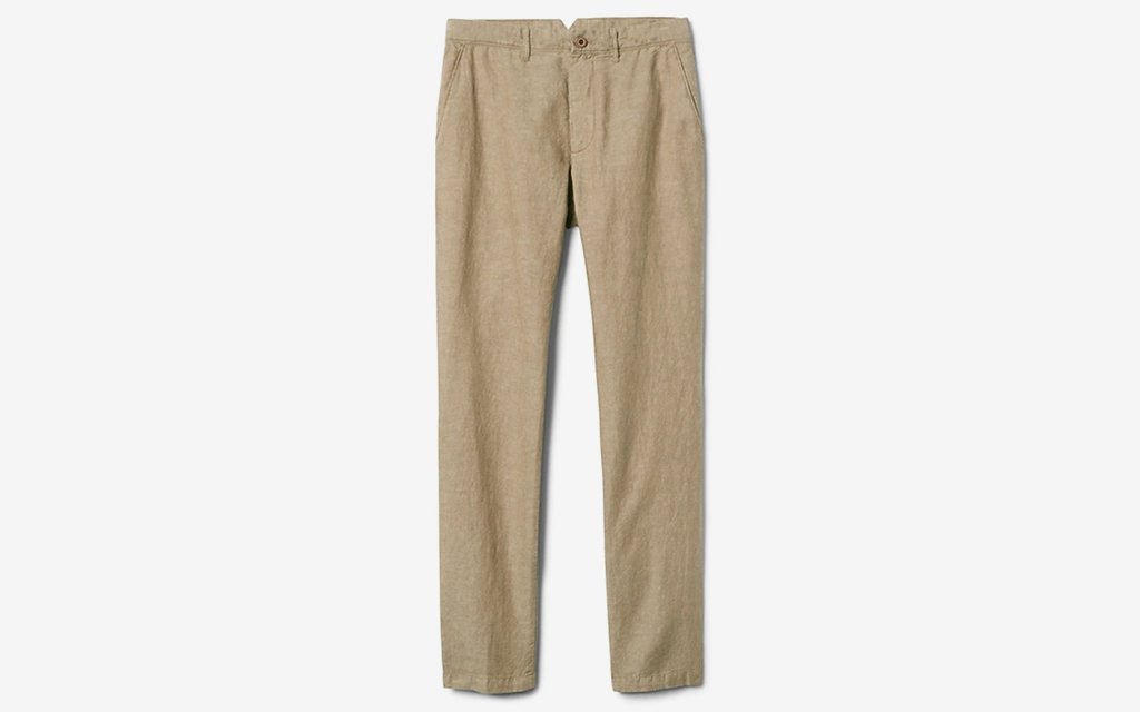 Gap Slim Linen Khakis