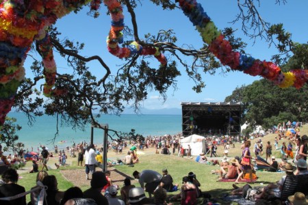 Splore 2017 at Tapapakanga Park, in Orere Point, New Zealand. (Splore)