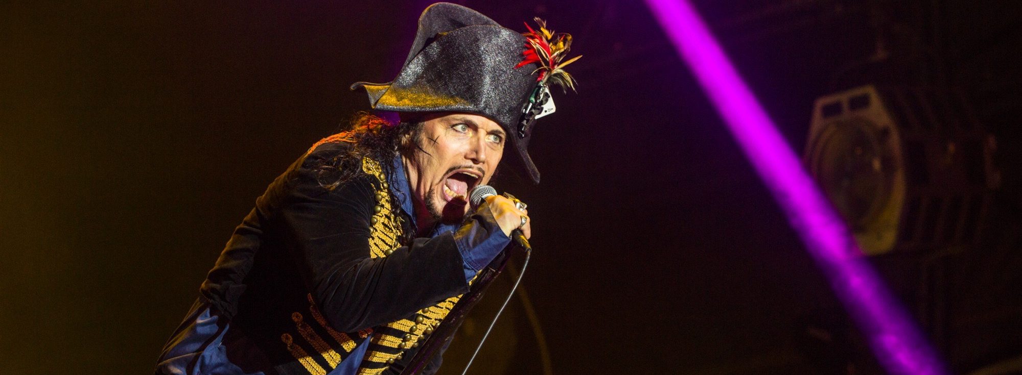 Adam Ant performs at Rewind South at Temple Island Meadows on August 21, 2016 in Henley-on-Thames, England.  (Photo by Lorne Thomson/Redferns)