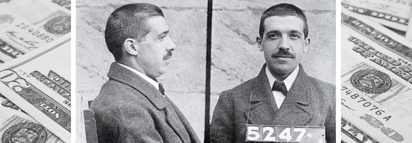 Charles Ponzi's mugshot (Archives) 