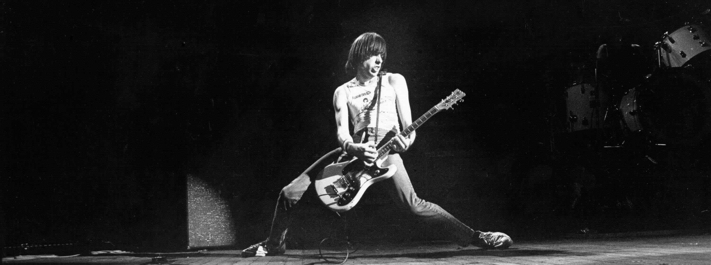 Johnny Ramone and Ramones circa 1980 (Photo by David Corio/Michael Ochs Archives/Getty Images)