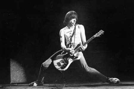 Johnny Ramone and Ramones circa 1980 (Photo by David Corio/Michael Ochs Archives/Getty Images)