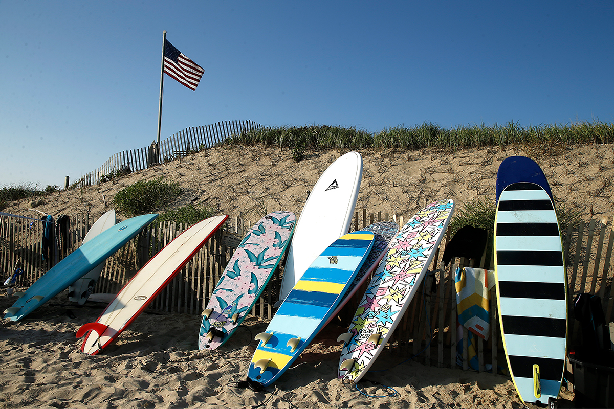 Montauk surfing