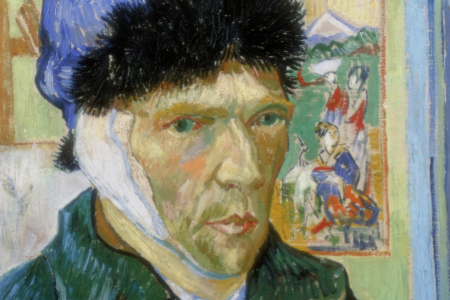 Self-Portrait with Bandaged Ear 1889. Vincent Van Gogh (1853-1890) Dutch Post-Impressionist artist.
UNSPECIFIED - CIRCA 1754: Self-Portrait with Bandaged Ear 1889. Vincent Van Gogh (1853-1890) Dutch Post-Impressionist artist. (Photo by Universal History Archive/Getty Images)