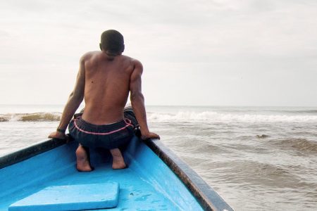 Fisherman, Grande Riviere, Trinidad. (Photo by Marka/UIG via Getty Images)