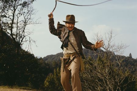 American actor Harrison Ford as Indiana Jones in a publicity still for the film 'Indiana Jones and the Last Crusade', 1989. (Photo by Terry O'Neill/Iconic Images/Getty Images)