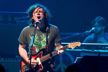 Ryan Adams performs on stage at Shepherds Bush Empire on September 19, 2014 in London, United Kingdom. (Photo by Joseph Okpako/Getty Images)