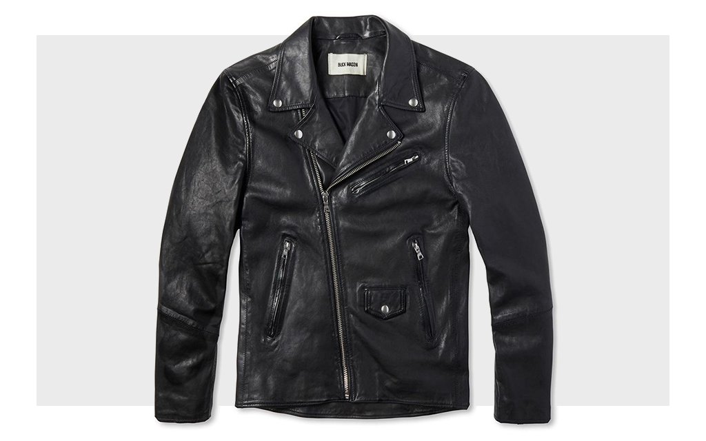 The Bruiser Moto Jacket Buck Mason Holiday 50/50