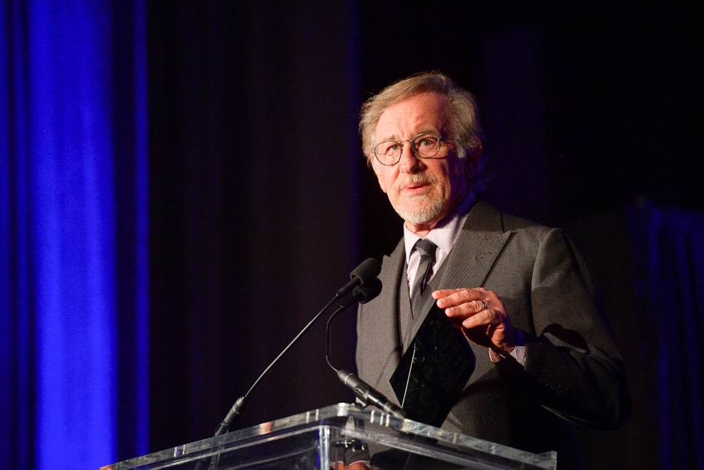 LOS ANGELES, CALIFORNIA - FEBRUARY 16: Steven Spielberg attends the 55th Annual Cinema Audio Society Awards at InterContinental Los Angeles Downtown on February 16, 2019 in Los Angeles, California. (Getty Images)