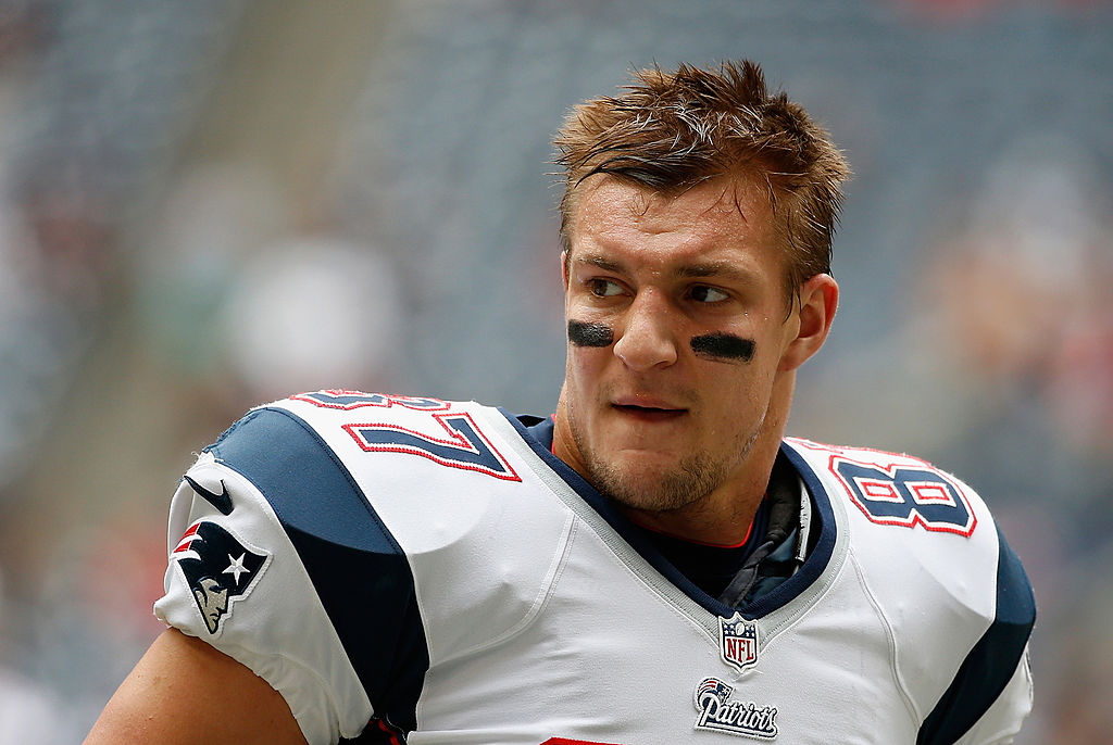 Rob Gronkowski of the Patriots in 2013. (Photo by Scott Halleran/Getty Images)