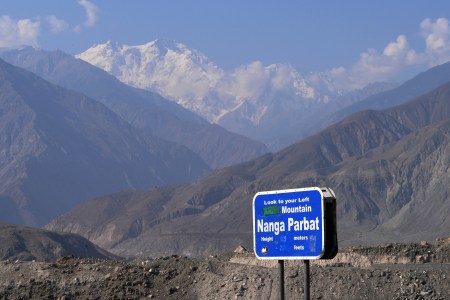 Two climbers are missing on Pakistan's "Killer Mountain." (AAMIR QURESHI/AFP/Getty Images)