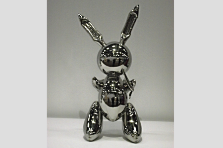 Jeff Koons' "Rabbit"