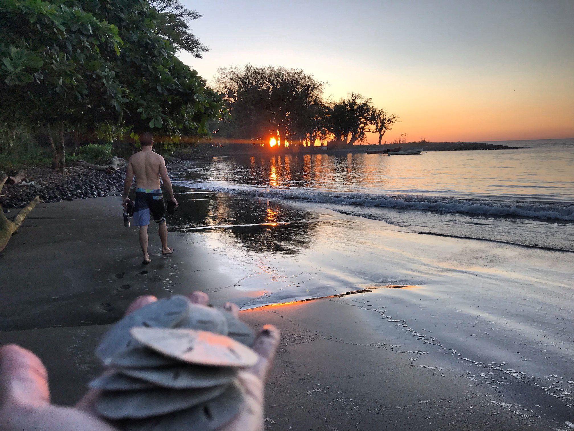 The Morro Negriot surf camp on Panama's Pacific coast. (Photo: Kinga Philipps)