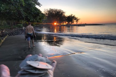 The Morro Negriot surf camp on Panama's Pacific coast. (Photo: Kinga Philipps)