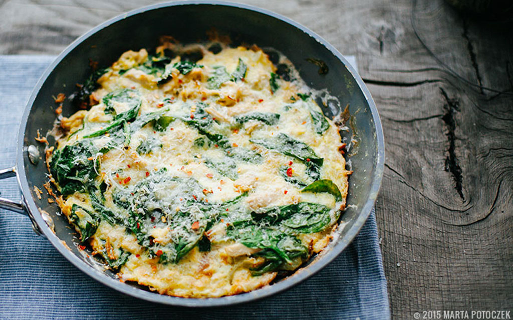 Shredded Chicken and Sweet Potato Frittata Cotton Freshen Up: Superhuman