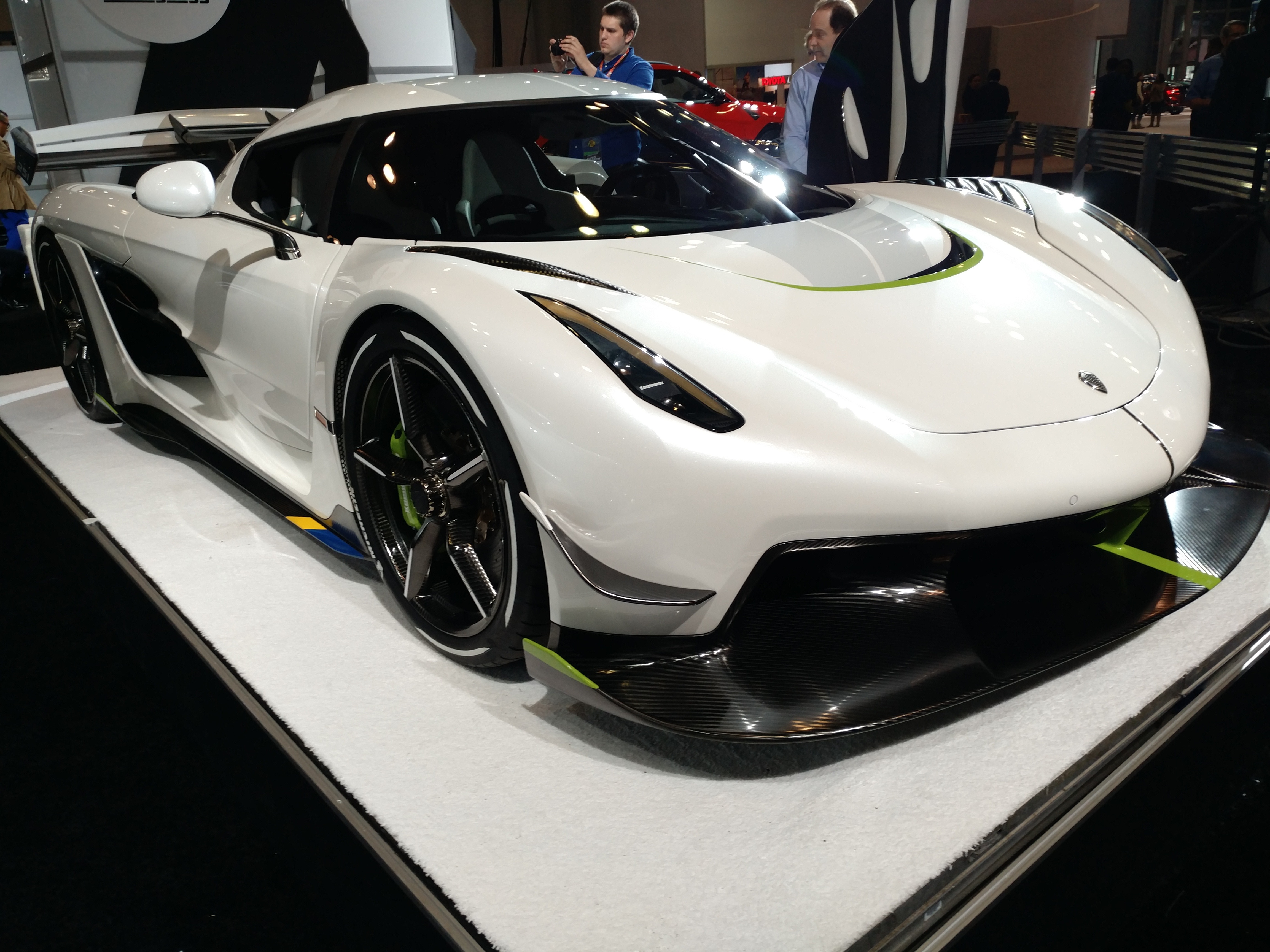 Koenigsegg Jesko (Evan Bleier/InsideHook)