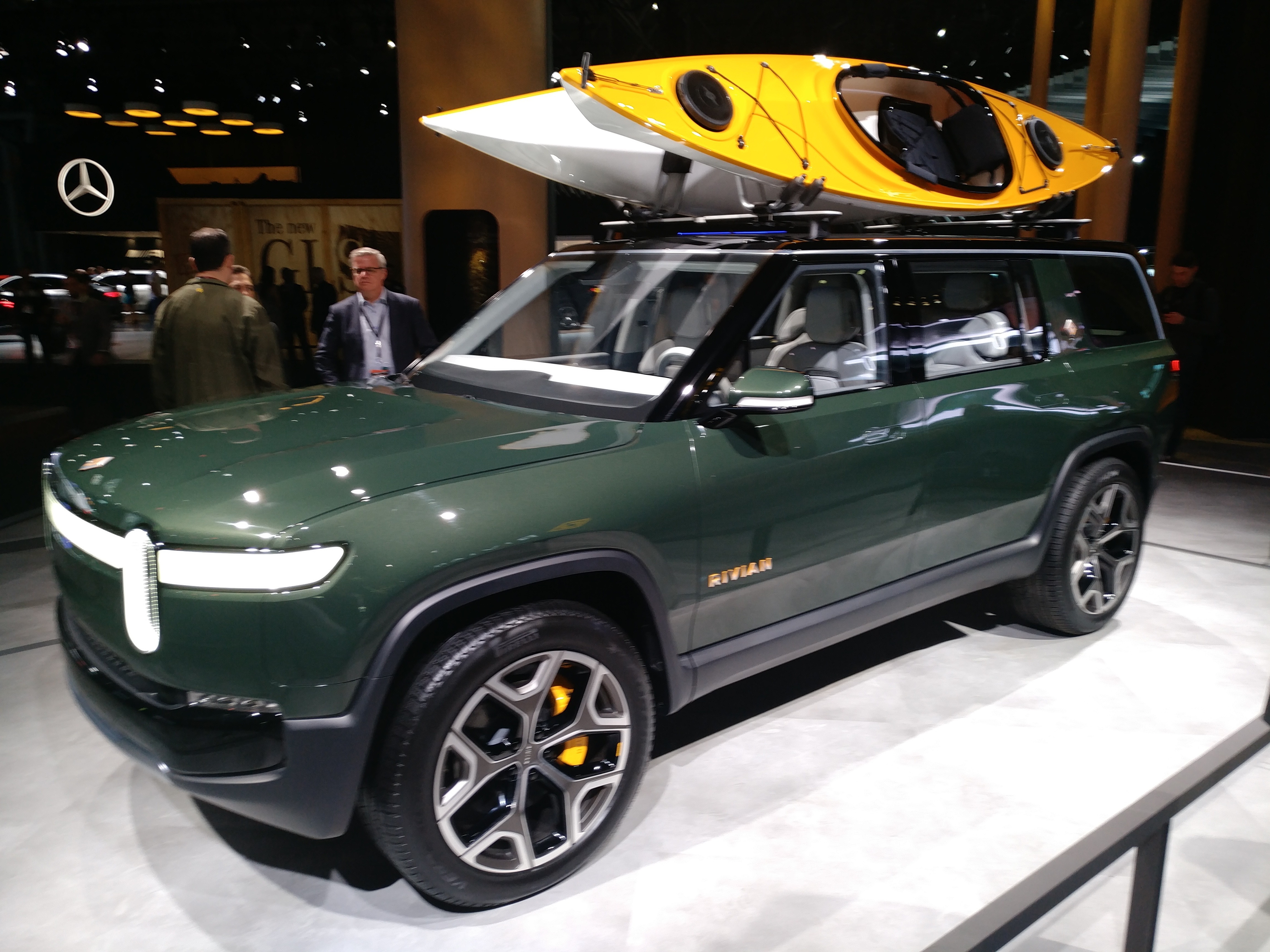 Rivian R1S (Evan Bleier/InsideHook)