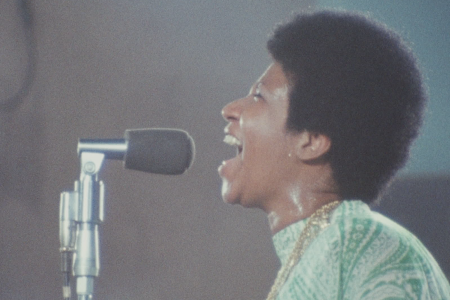 Aretha Franklin in Amazing Grace 