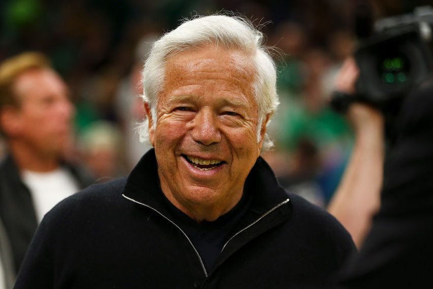 Robert Kraft, owner of the New England Patriots. (Adam Glanzman/Images)