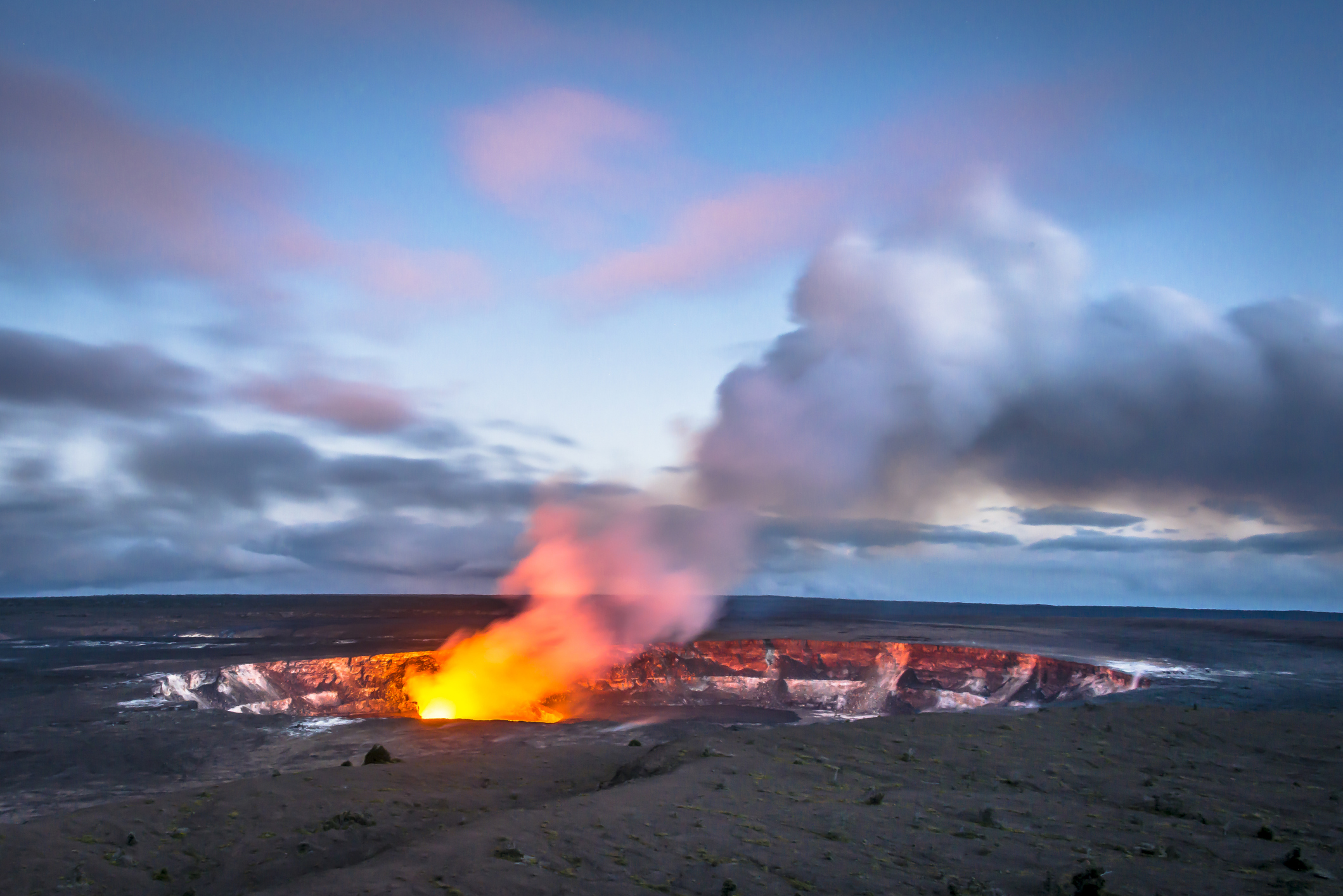 Hawaii's Kilauea Caldera