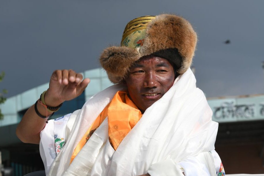 Nepali mountaineer Kami Rita. (PRAKASH MATHEMA/AFP/Getty)