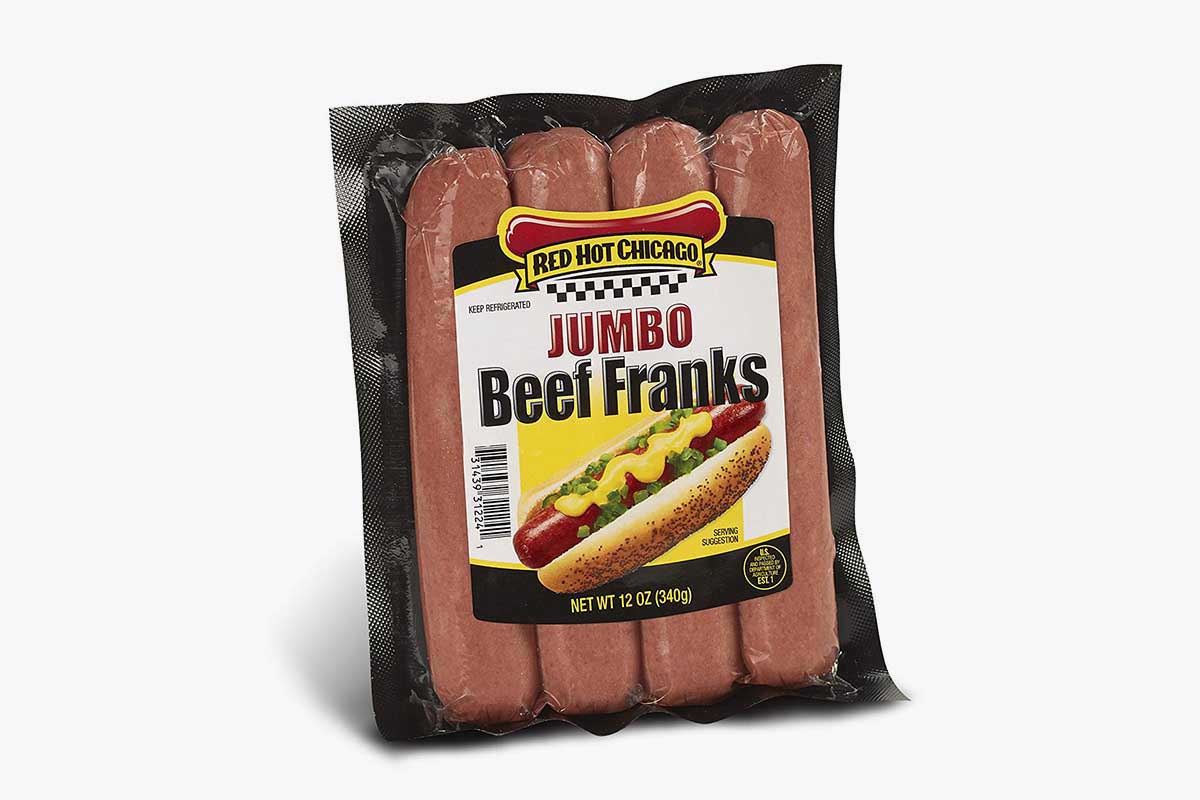 Red Hot Beef Franks