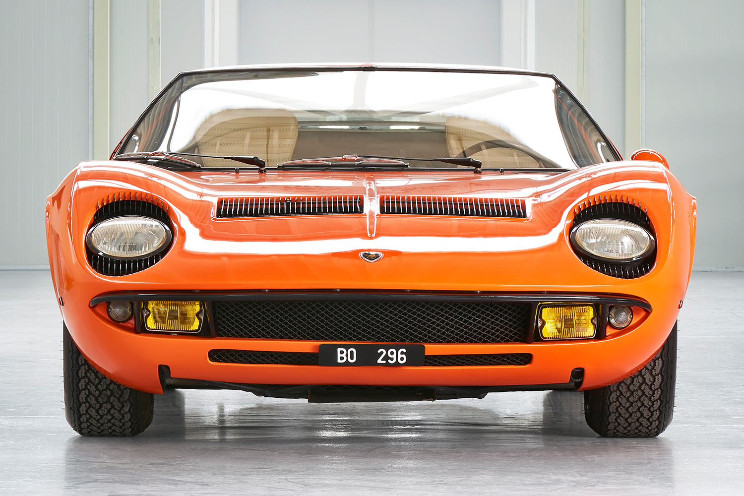 The 'Italian Job' Lamborghini Miura P400 has been found, certified and restored.