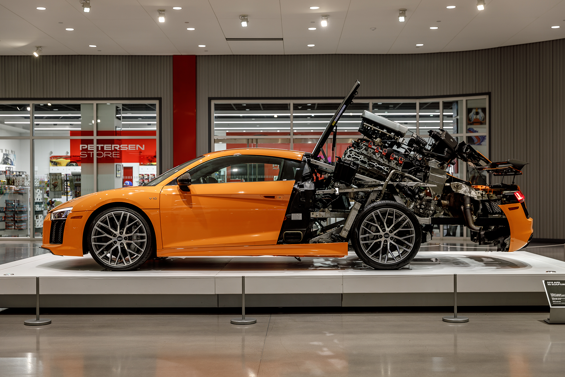 Iron Man Audi R8 Petersen Museum