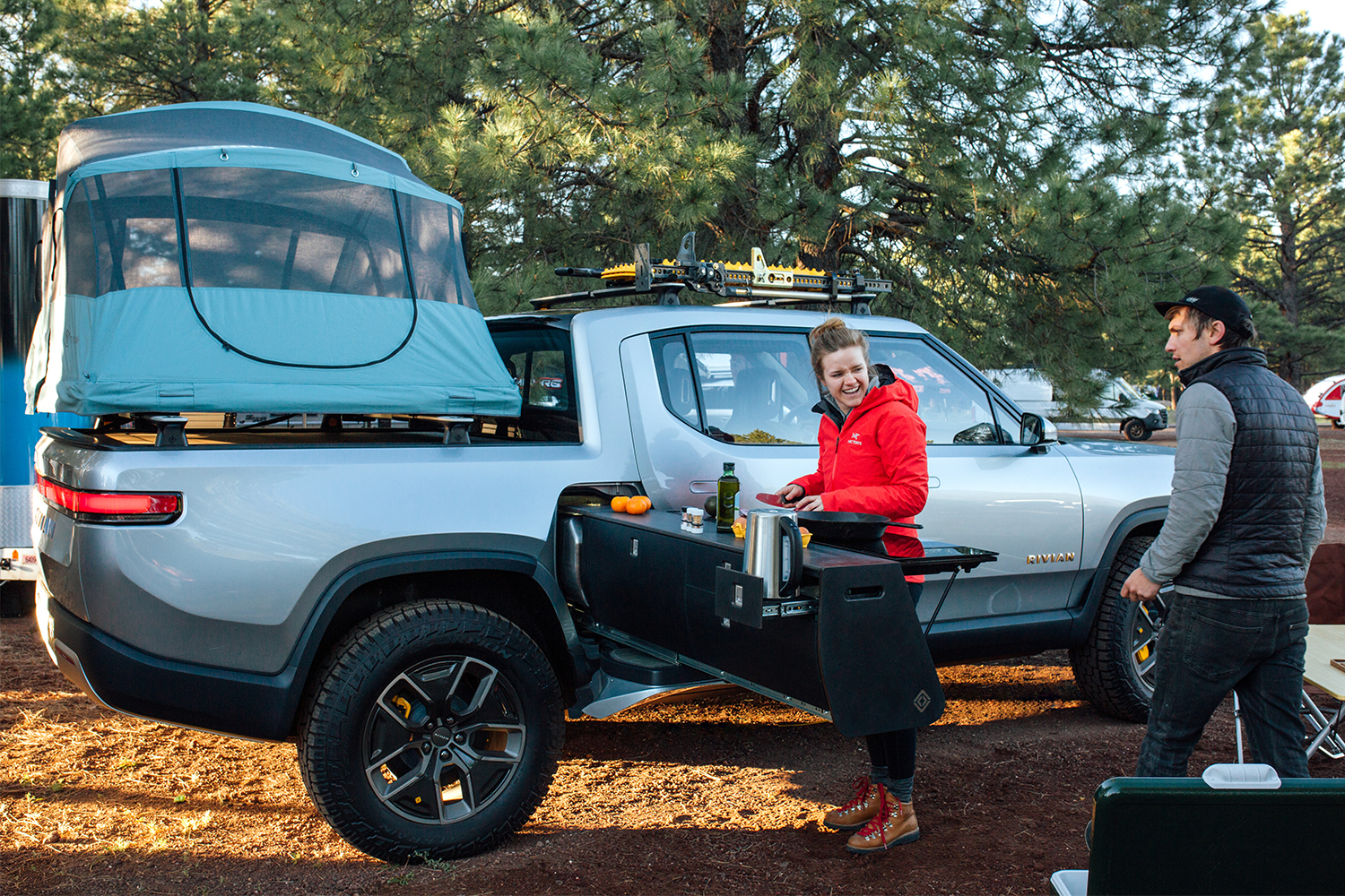 Rivian R1T Electric Pickup Truck Off-Road EV