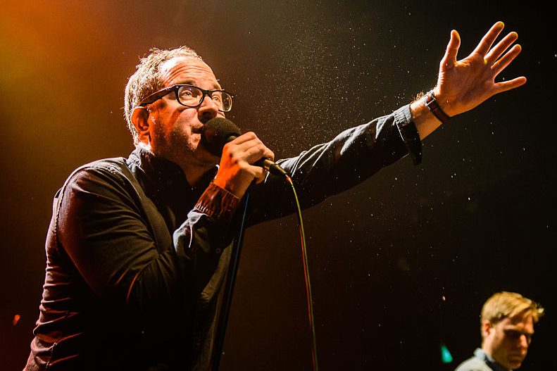 Craig Finn of The Hold Steady in 2014. (Annabel Staff/Redferns via Getty)