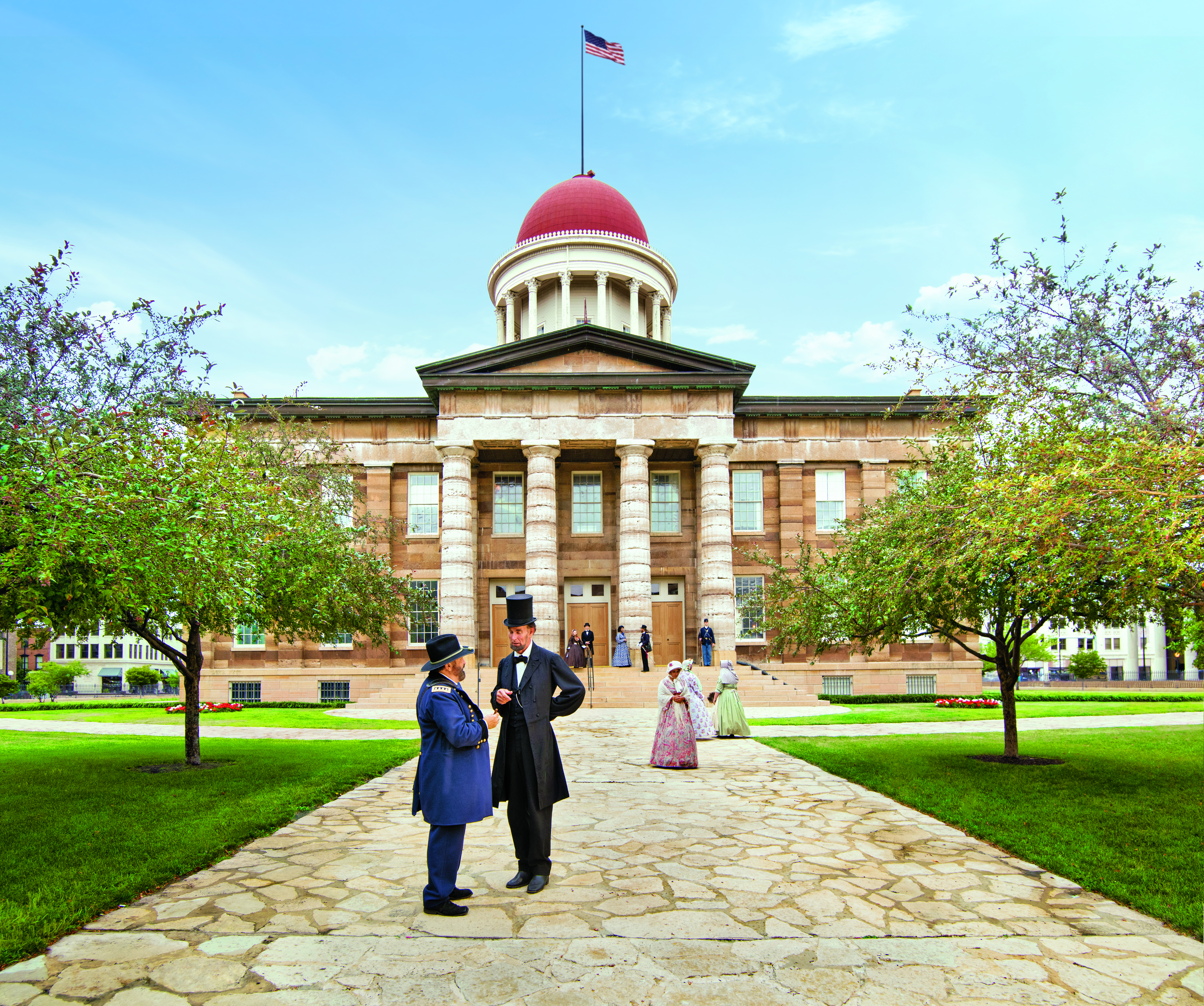 Old State Capitol Illinois Abraham Lincoln