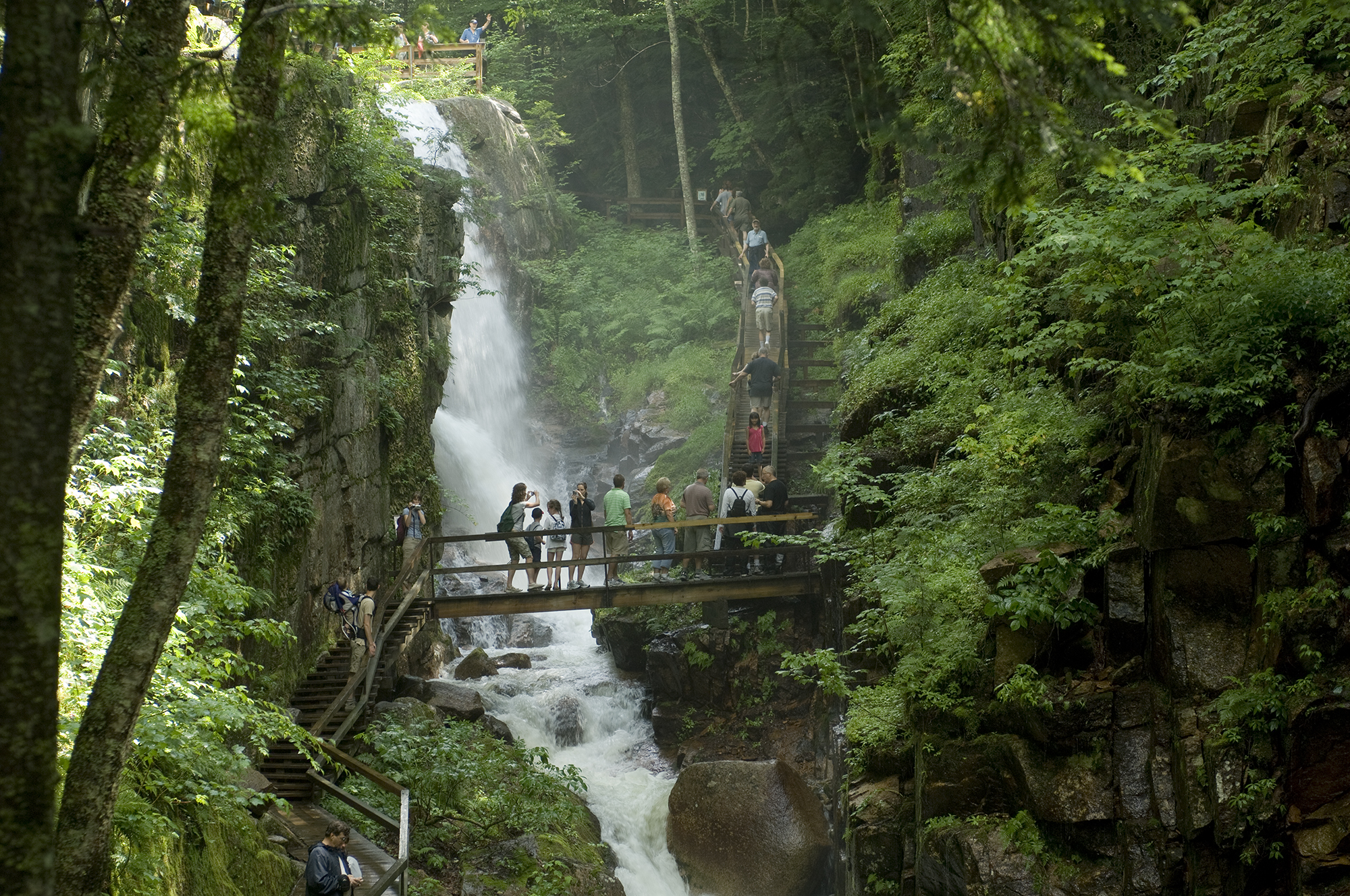 Flume Gorge New Hampshire Road Trip