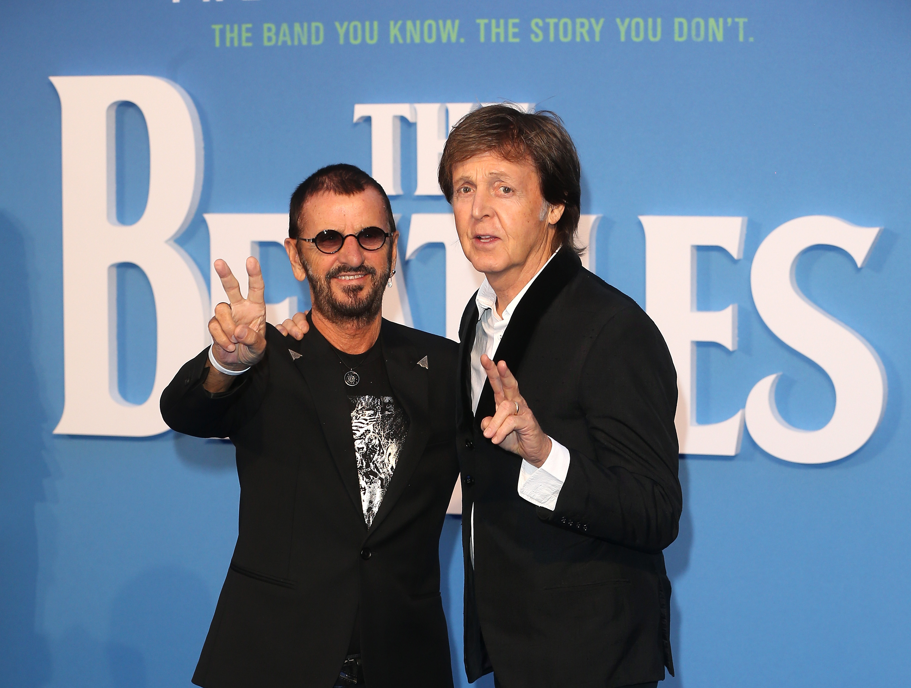 Ringo Starr and Sir Paul McCartney