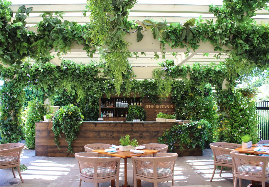 The Botanist pop-up bar (Courtesy Rosewood Sand Hill)