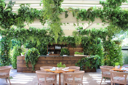 The Botanist pop-up bar (Courtesy Rosewood Sand Hill)