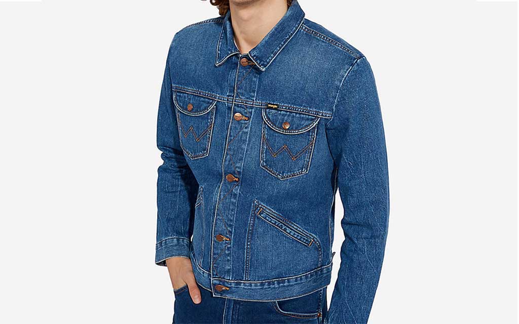 Wrangler's 124MJ Men's Denim Jacket