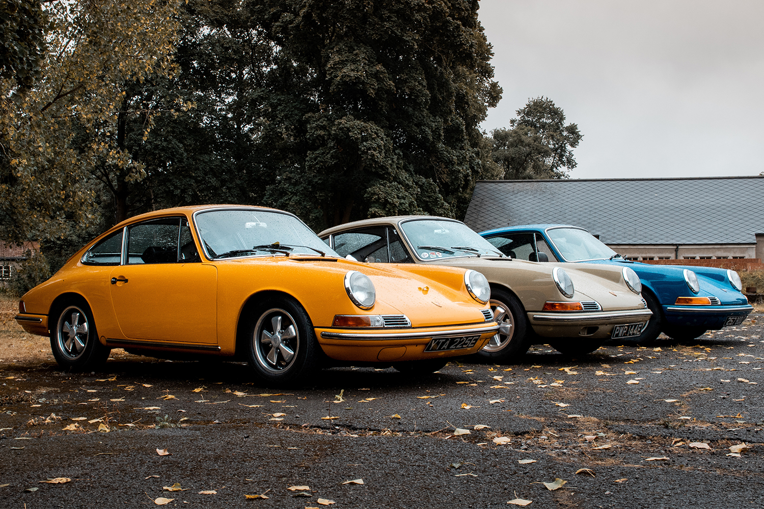 Vintage Porsche Sports Cars