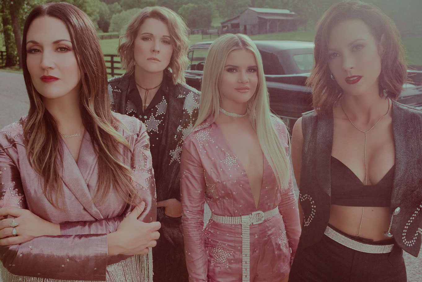 The Highwomen (left to right, Natalie Hemby, Brandi Carlile, Maren Morris and Amanda Shires)