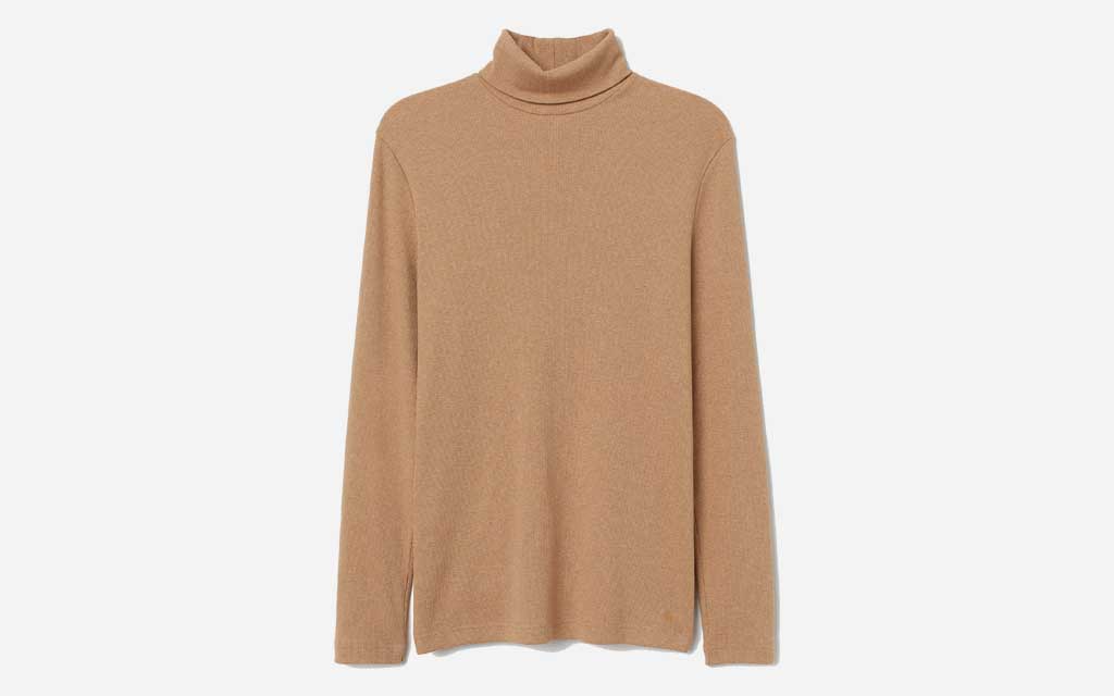 H&M Ribbed Turtleneck Shirt