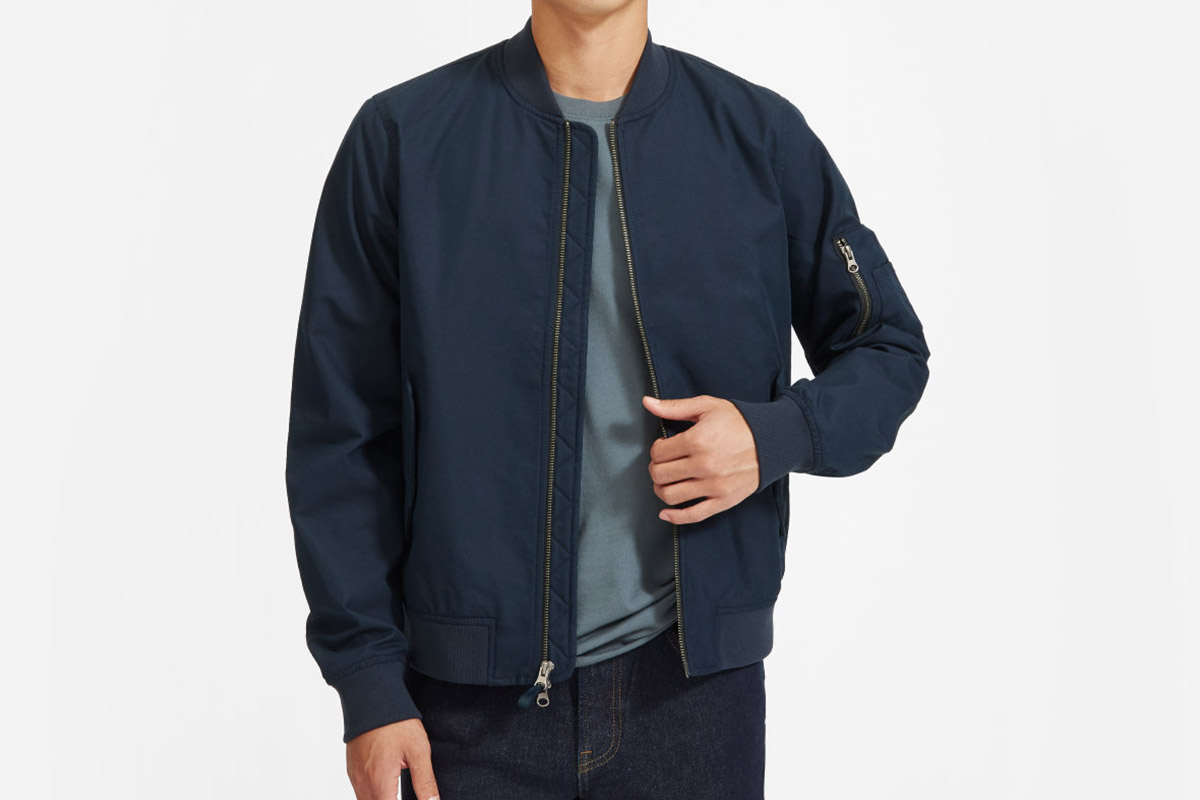 Everlane Uniform Bomber Jacket