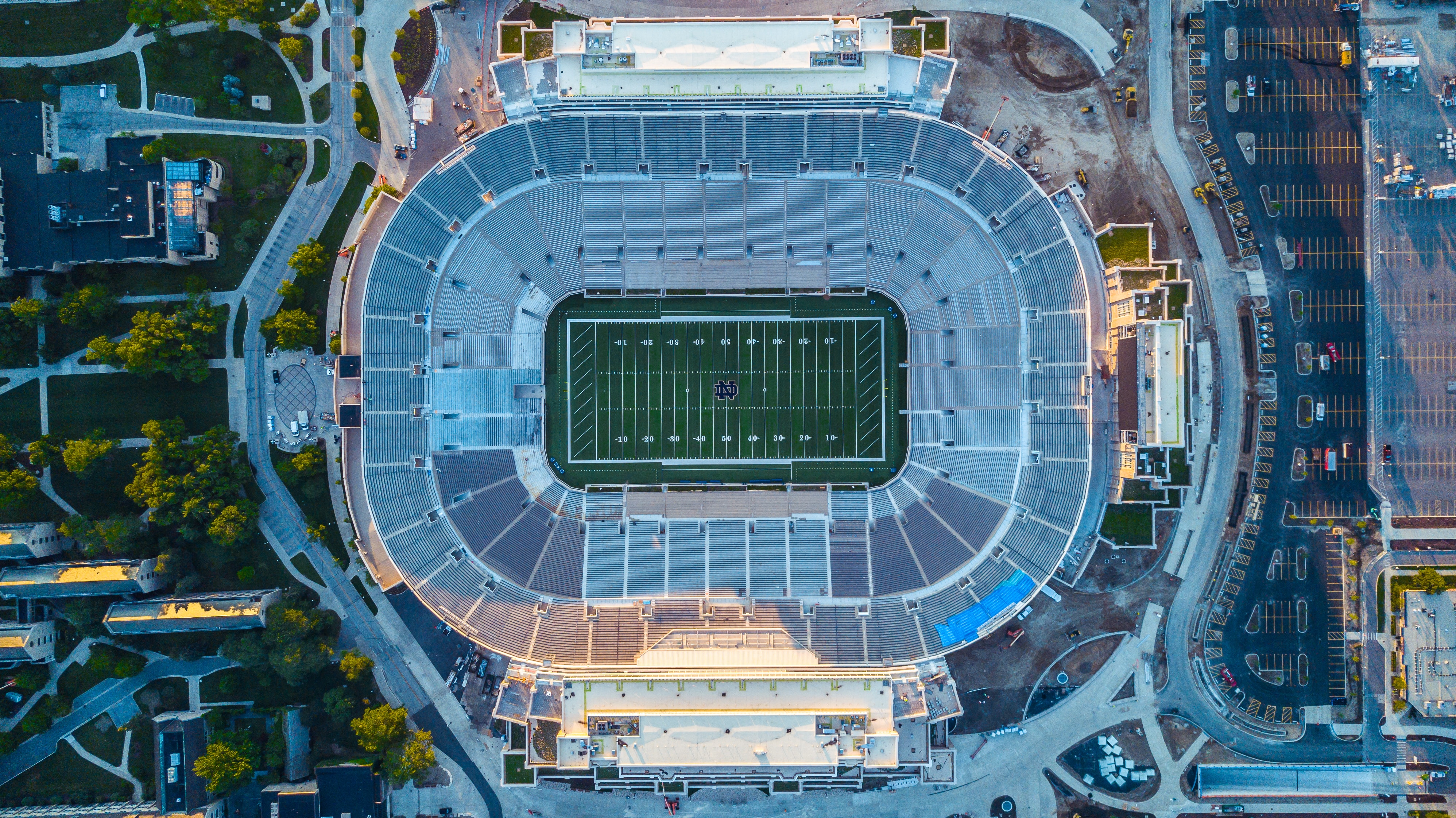 Notre Dame football stadium, south bend, IN