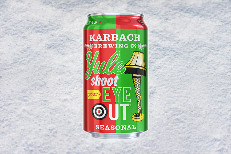 karbach yule shoot your eye out christmas beer