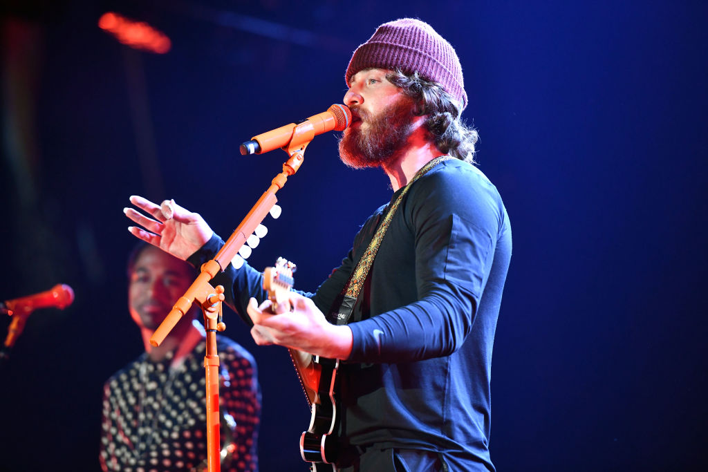 Singer Mike Posner  performs onstage during the Absolut Almost Acoustic Christmas 2018 at The Forum on December 08, 2018 in Inglewood, California. (Photo by Scott Dudelson/WireImage)