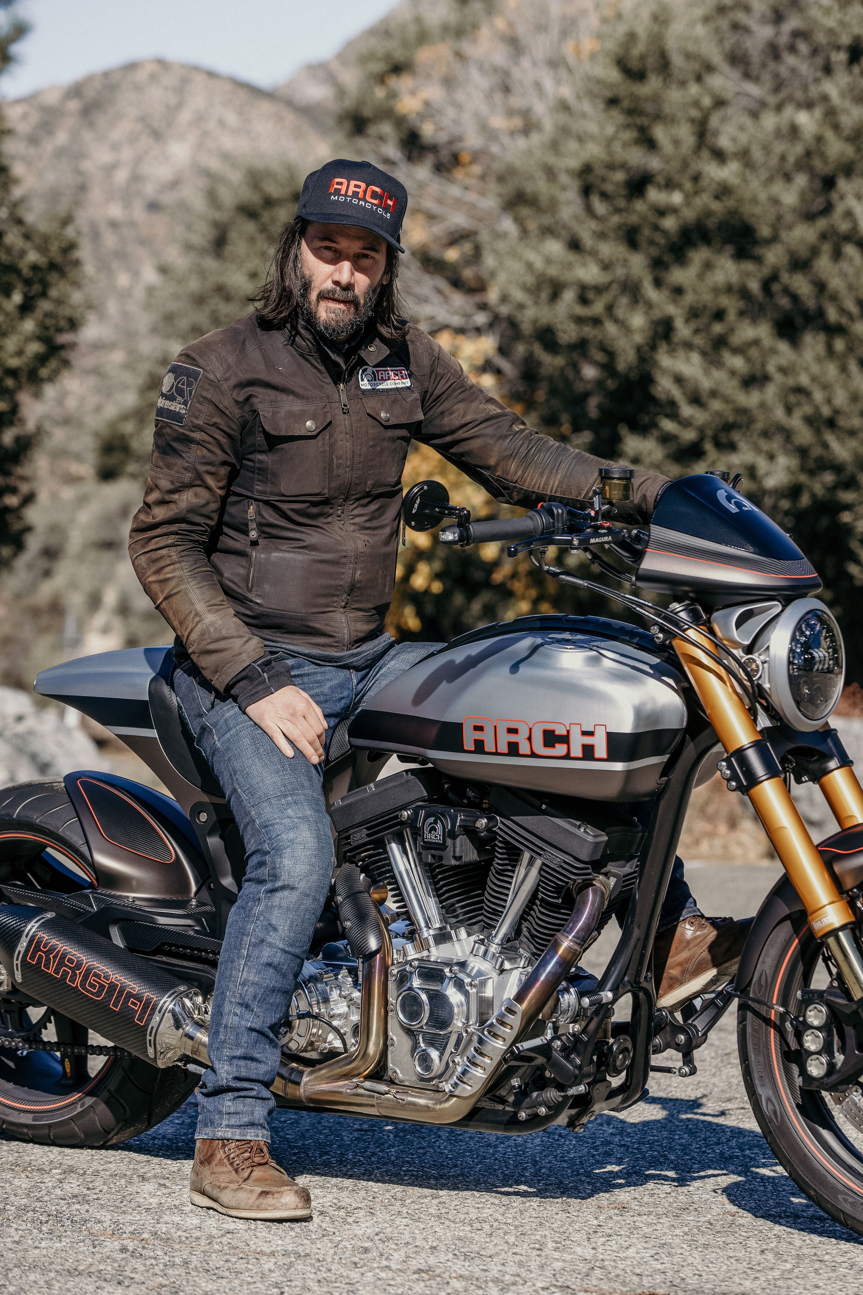 Keanu Reeves motorcycle bike