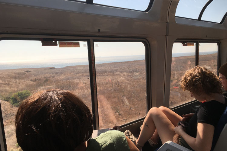 surfliner train california pacific coast